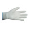 君御 PU510尼龙PU涂层手套白色 8/9尺码可选 12副