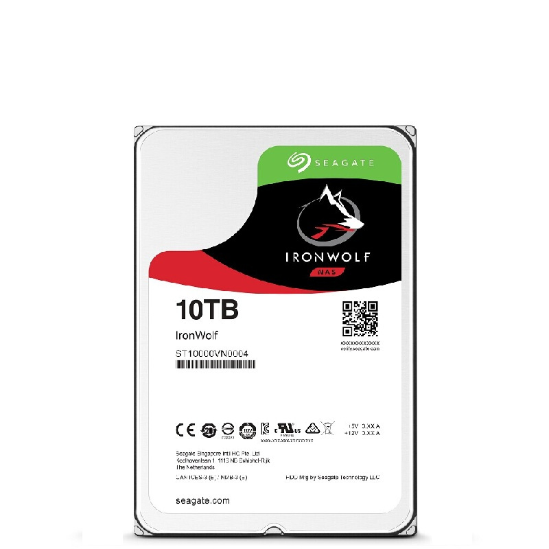 希捷 (SEAGATE) 酷狼系列 10TB 7200转 256M 台式组装机企业NAS监控机械硬盘