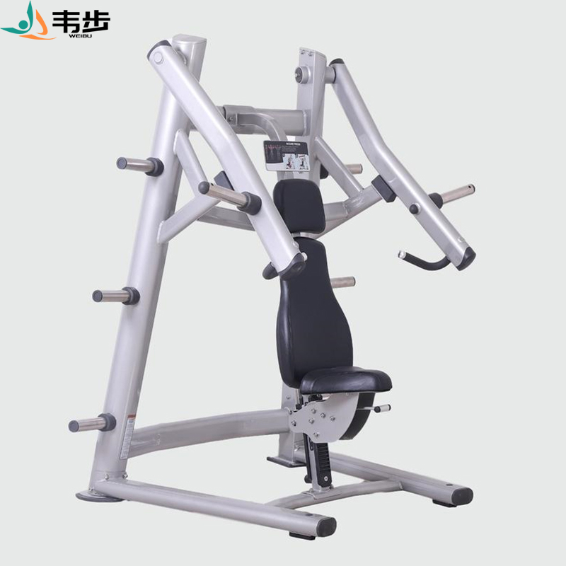 韦步FWM08商用坐式上斜推胸训练架挂片式卓越免维护系列力量器械高清大图