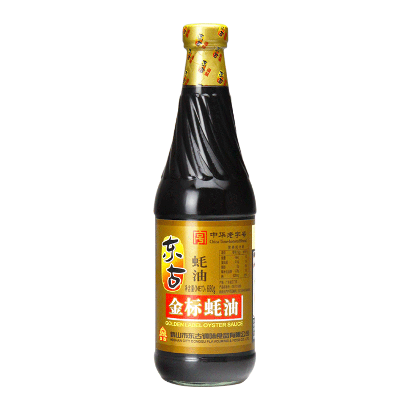 东古 金标蚝油680g 炒菜调料 厨房调味品 中华老字号