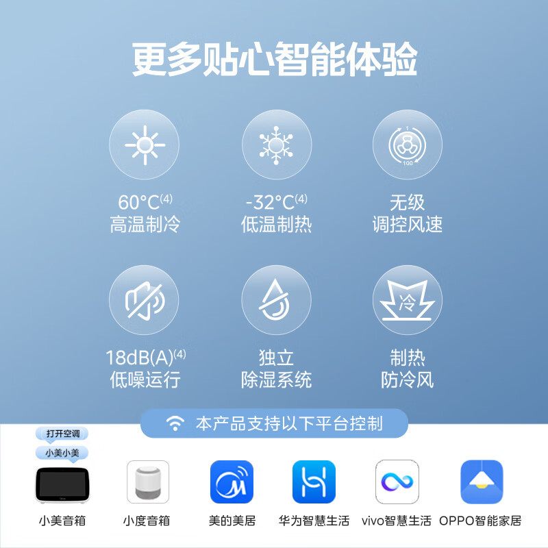 美的空调挂机1.5匹 25年新款 新一级能效 变频冷暖 省电壁挂式卧室 国家补贴家用空调KFR-35GW/N8XA1P