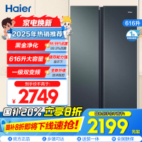 海尔冰箱BCD-616WGHSSEDC9
