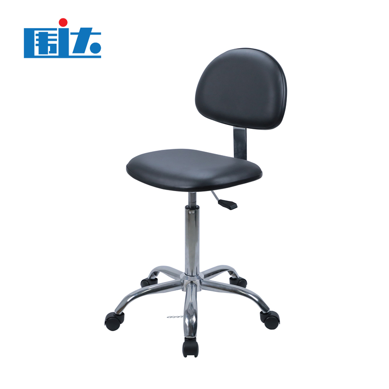 围达 防静电升降椅 升降高度48-68cm 滑轮 把高清大图