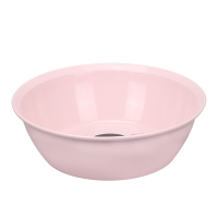 茶花(CHAHUA) A03002 塑料洗脸盆精益圆盆-S 2个装