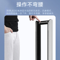格力(GREE)电风扇无叶风扇无叶净化风扇落地扇智能去除灰尘颗粒物空气循环扇家用塔扇遥控8档净化空气FWZ-1202Bg