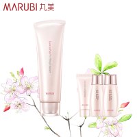 MARUBI丸美洗面奶 纯色之恋净澈洁面膏120g 清洁补水去角质卸妆洁颜洗面乳面部护肤护理化妆品