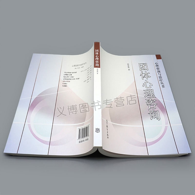 [醉染正版]团体心理咨询 心理咨询与治疗丛书 樊富珉 著 各类学校心理健康教师心理咨询治疗师心理及教育学相关专业教师学生高清大图