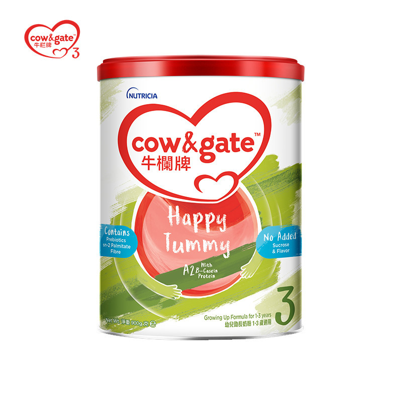 [新效期26年4月后]港版牛栏原装进口香港Cow&Gate牛栏3段婴幼儿配方奶粉900g
