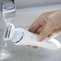 飞利浦(Philips) 脱毛器 女士剃毛器脱毛仪BRL130 腋毛腿毛私处剃毛刀腿部 充电式 支持全身水洗 干湿两用
