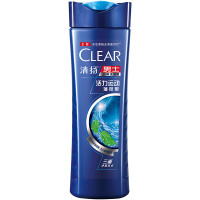 清扬(CLEAR)男士去屑洗发露活力运动薄荷型蓝瓶205G[联合利华]