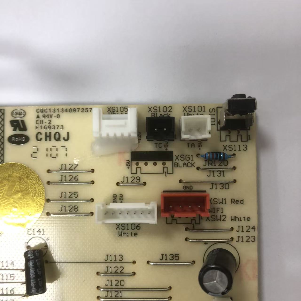 帮客材配 拆机原装 惠而浦ISH- 35FL1NW空调内机印制板组件(带温湿度传感器插口) 收前验货高清大图