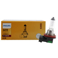 飞利浦(PHILIPS)小太阳石英灯H11-12362汽车灯泡大灯近光灯远光灯卤素灯 单支装