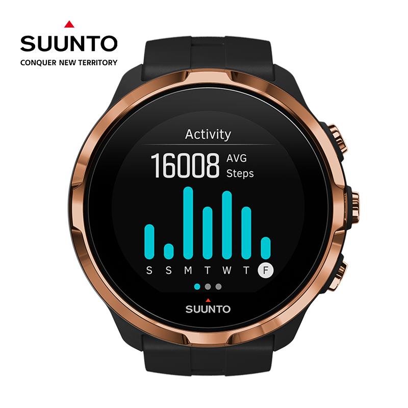 颂拓(SUUNTO) 手表 spartan sport whr 斯巴达彩屏智能运动光电心率表古铜黑SS023312000