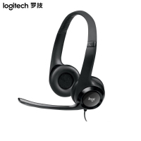 罗技(Logitech)H390 头戴式耳机电脑麦克风USB接口耳机 单位:个