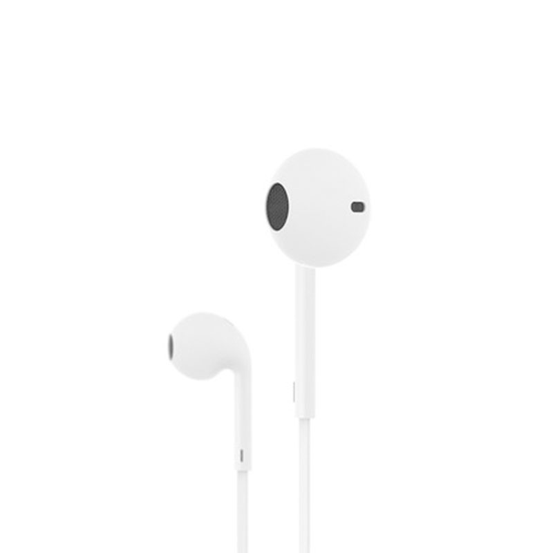名创优品（miniso）时尚重低音乐耳机 个性通用入耳式运动耳塞白色居家其它送爱人朋友礼品