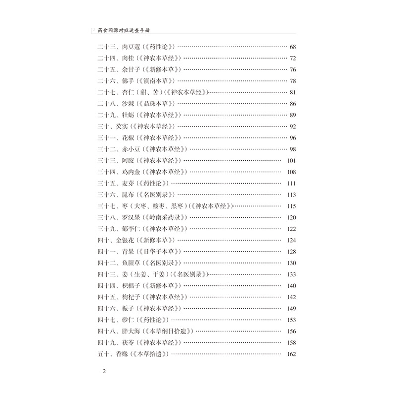 [醉染正版]药食同源对症速查手册 胡献国 编 家庭保健 生活 中国中医药出版社 图书高清大图