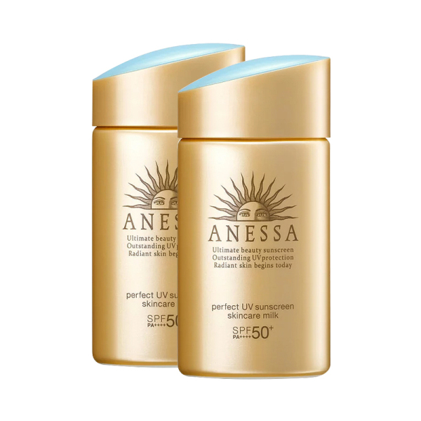 2020新版 资生堂 ANESSA 安耐晒 金瓶防晒霜 60ml*2瓶 苏宁优惠券折后￥198