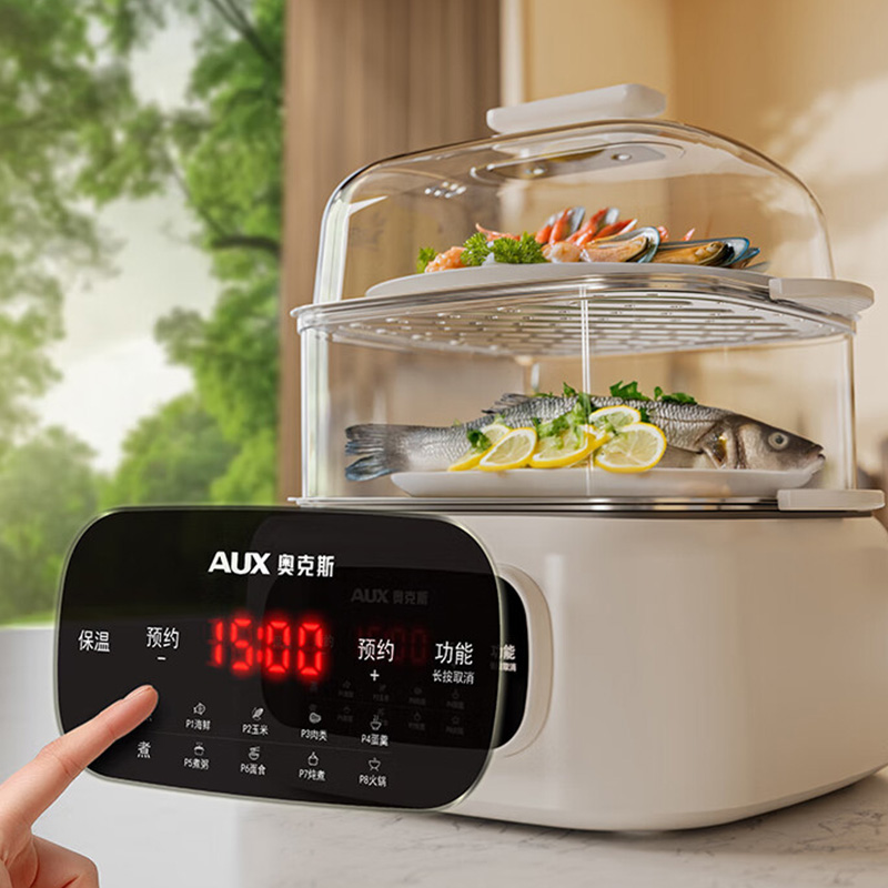 奥克斯电蒸锅10L多功能预约定时ADZ-100AZX-334高清大图
