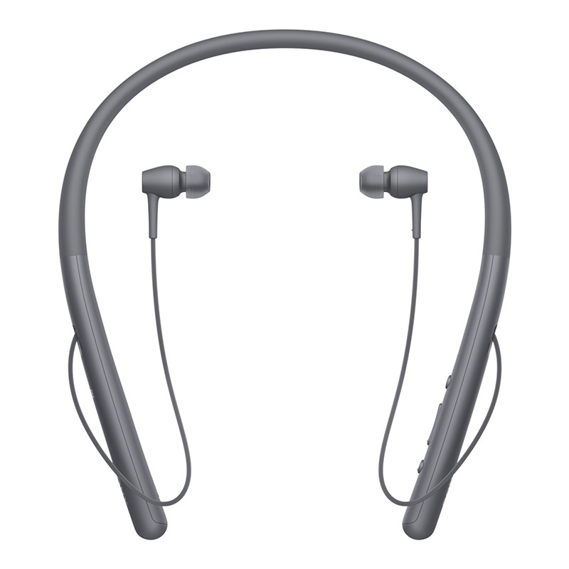 SONY/索尼WI-H700无线蓝牙耳机 颈挂式 Hi-Res立体声降噪耳机 手机音乐游戏耳机 灰黑色