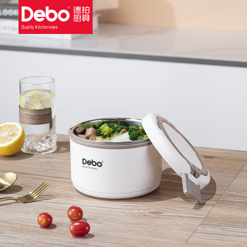 Debo 德铂304不锈钢饭盒便当盒DEP-930 奈特高清大图
