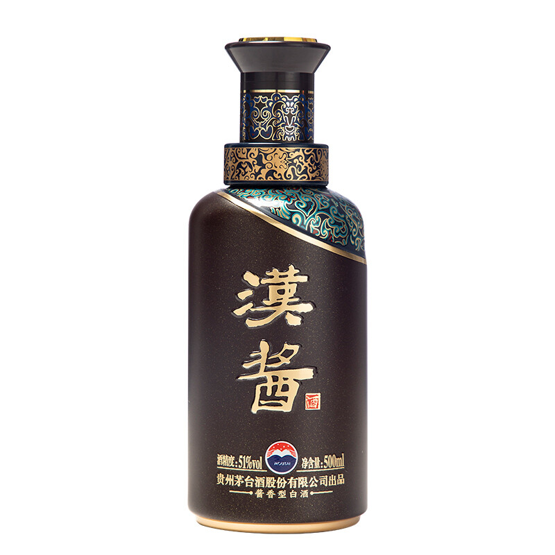 贵州茅台酒股份有限公司出品 汉酱酒 51度500ml 单瓶装 酱香酒白酒高清大图