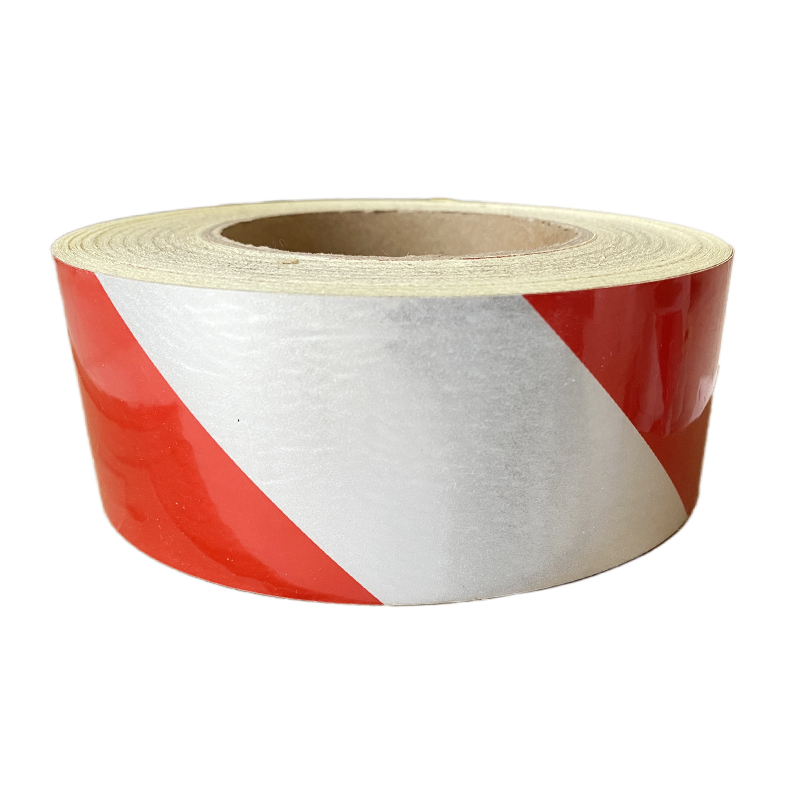 途务 反光警示胶带 红白宽5cm*50m 卷高清大图