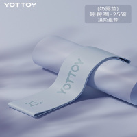 YOTTOY 瑜伽弹力圈健身男女阻力带弹力带臀部力量训练拉伸拉力带练翘臀圈 迷你翘臀圈 LS23Q0 25磅-蓝