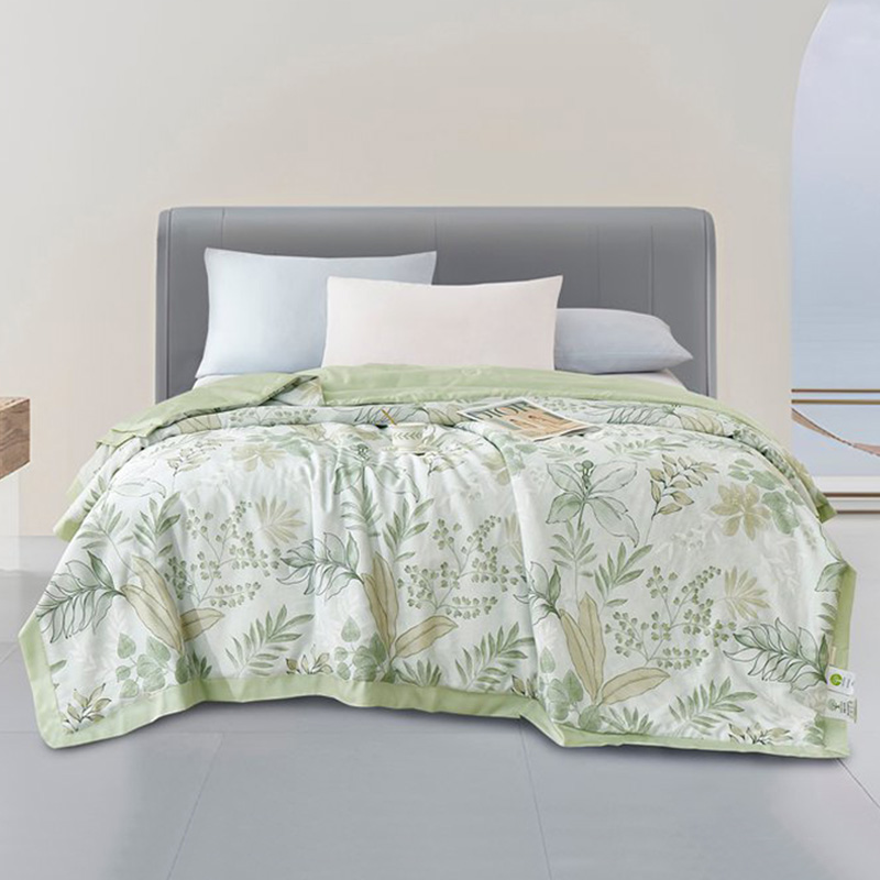 唐纳家纺 锦瑟天丝空调被-青芜秘境 200*230CM- TN-SQ25030