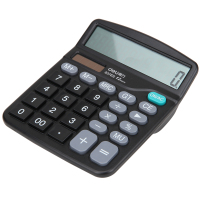 得力837ES桌面计算器(黑)(台)837ES*3