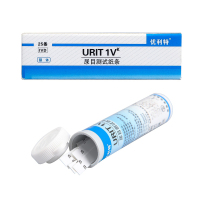 优利特尿酮试纸脂肪燃烧检测家用减脂精准尿酮目测试纸条[1盒]试纸 25条/筒[25尿杯]