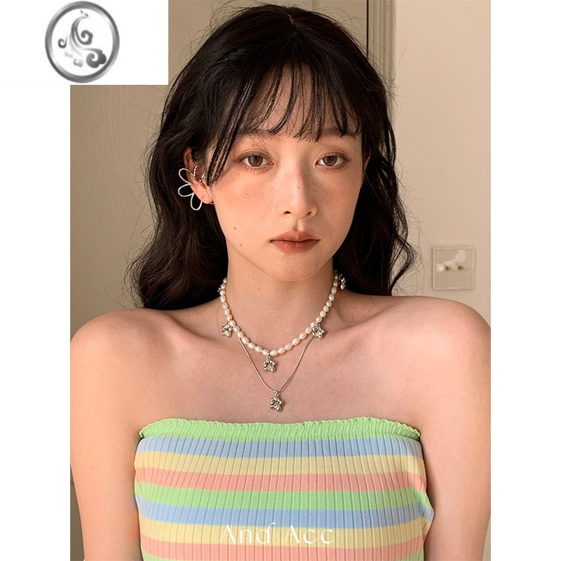 JiMi半朵花朵耳骨夹设计感小众显脸小无耳洞ins风耳环耳饰女