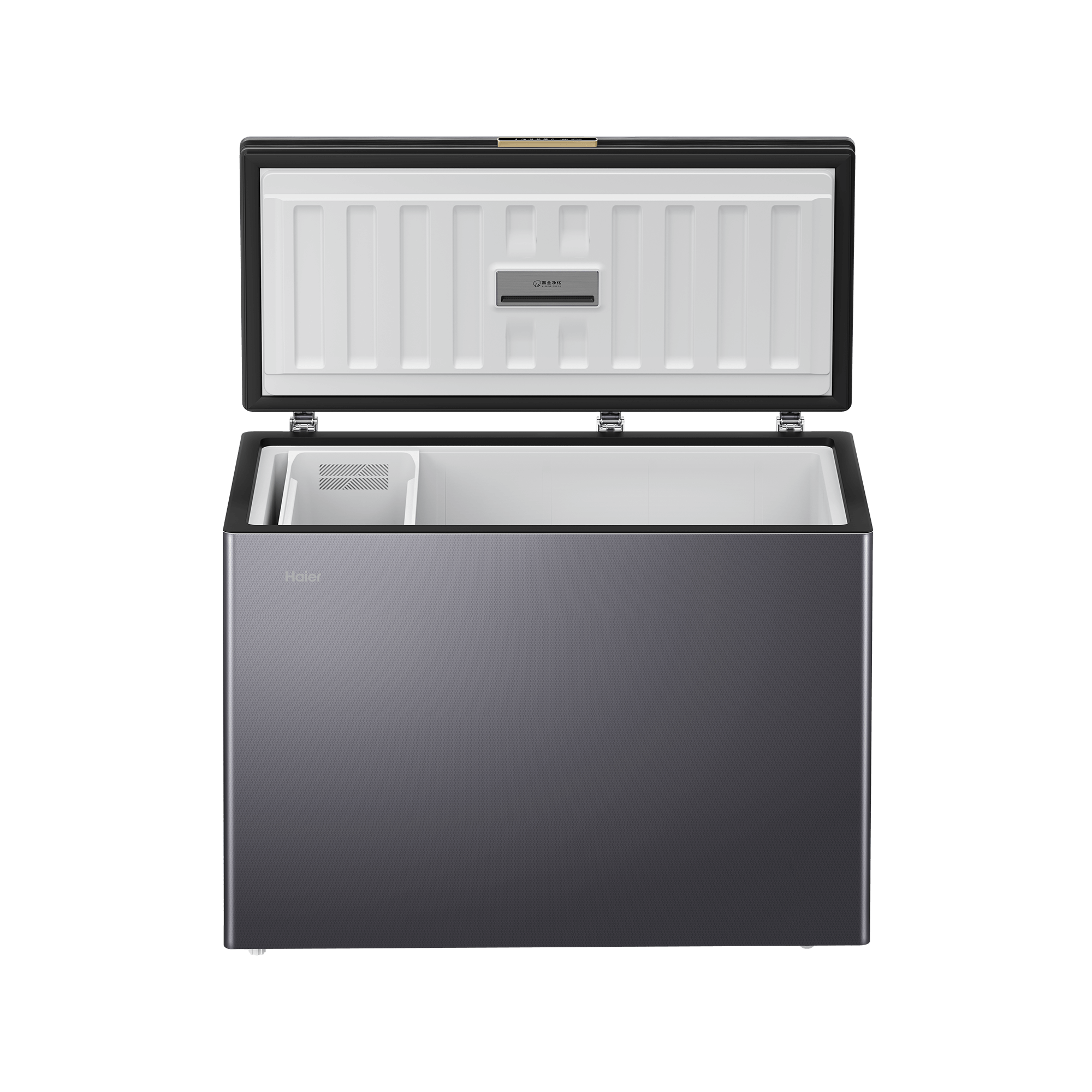 海尔(Haier)241升 家用卧式冰柜 冷柜 小冰箱 风冷无霜 一级能效BC/BD-241WGHEB1高清大图