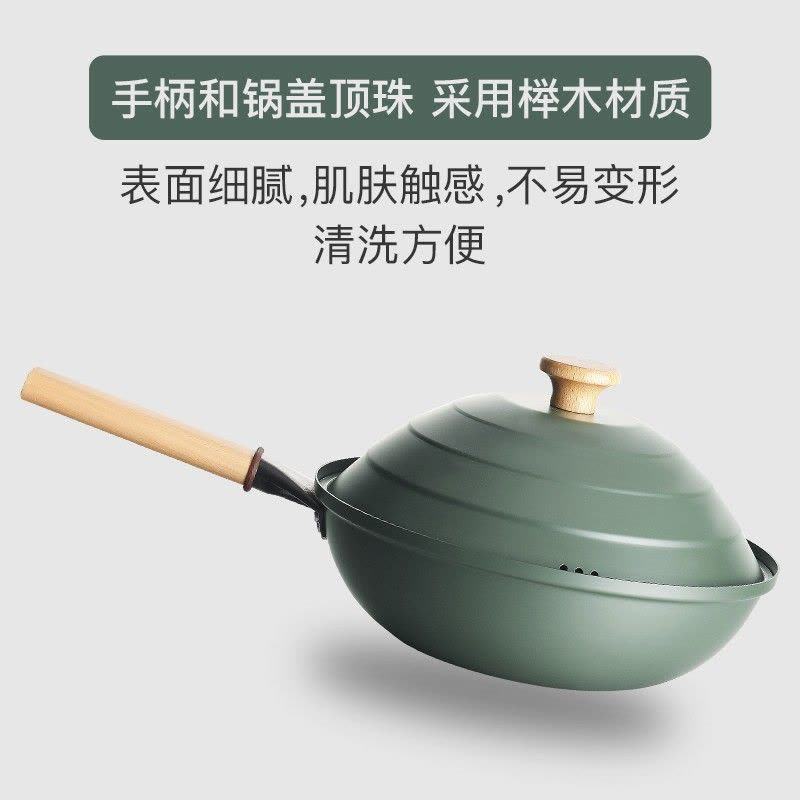 康巴赫(KBH) 爱格蒙特不粘锅三件套炒锅汤锅煎锅套装家用少油烟炒菜锅电磁炉明火通用 爱格蒙特三件套 KMT3A图片