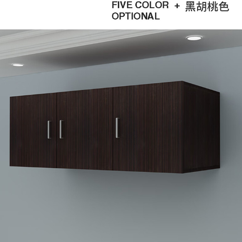 卧室大衣柜上顶柜加高单卖吊柜墙壁柜实木储物柜落地柜阳台柜 SHX-2448 平方米高清大图