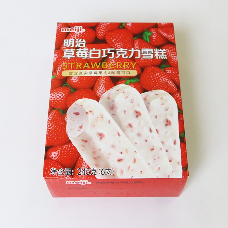 明治草莓白巧克力雪糕 69g