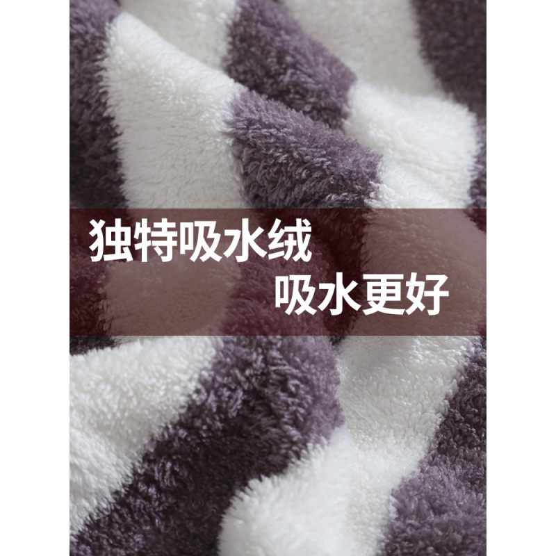 干发帽女强力吸水加厚包头巾抖音洗头擦头发浴帽日本速干帽 三维工匠 粉色爱心[加厚]收藏加购优先发货高清大图