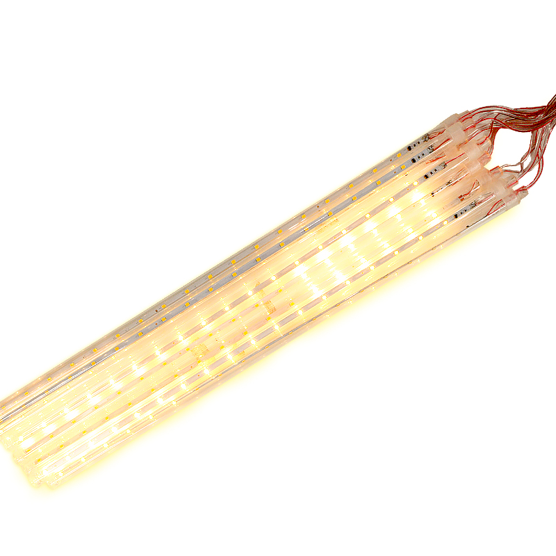 格瑞捷LED流星雨彩灯 45*1.2cm-NW 暖白色 8条/组高清大图