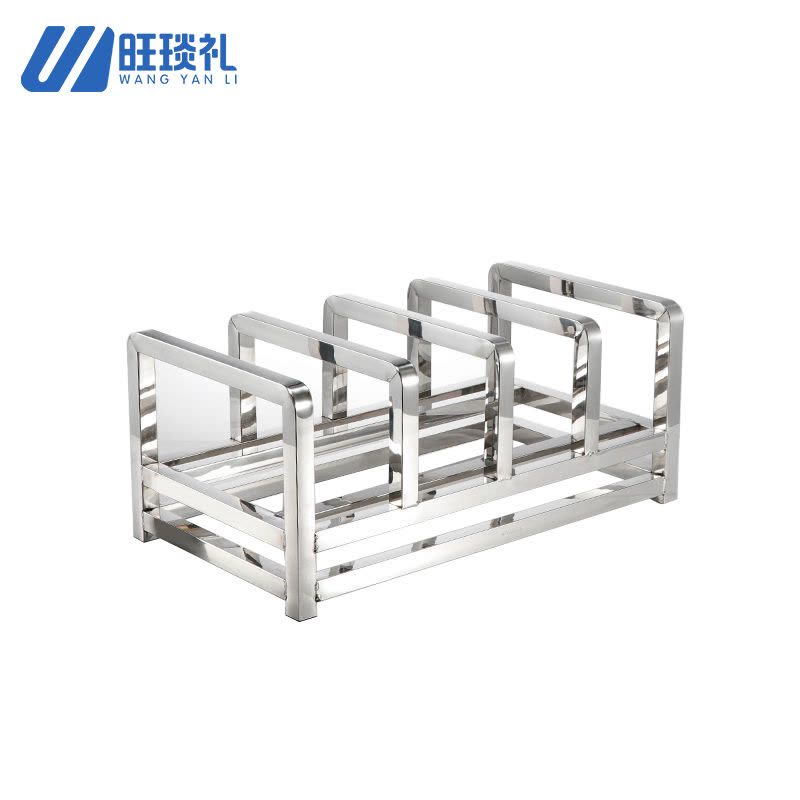 旺琰礼不锈钢菜墩架加厚 四格 个图片