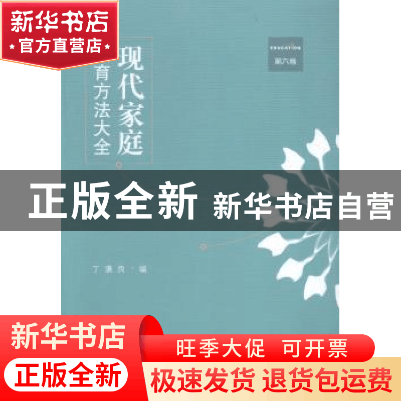 正版 现代家庭教育方法大全:第六卷 丁骥良编 江苏大学出版社 978图片
