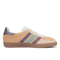 Adidas 男士运动板鞋GAZELLE INDOOR 轻便透气系带平底防滑休闲舒适耐磨