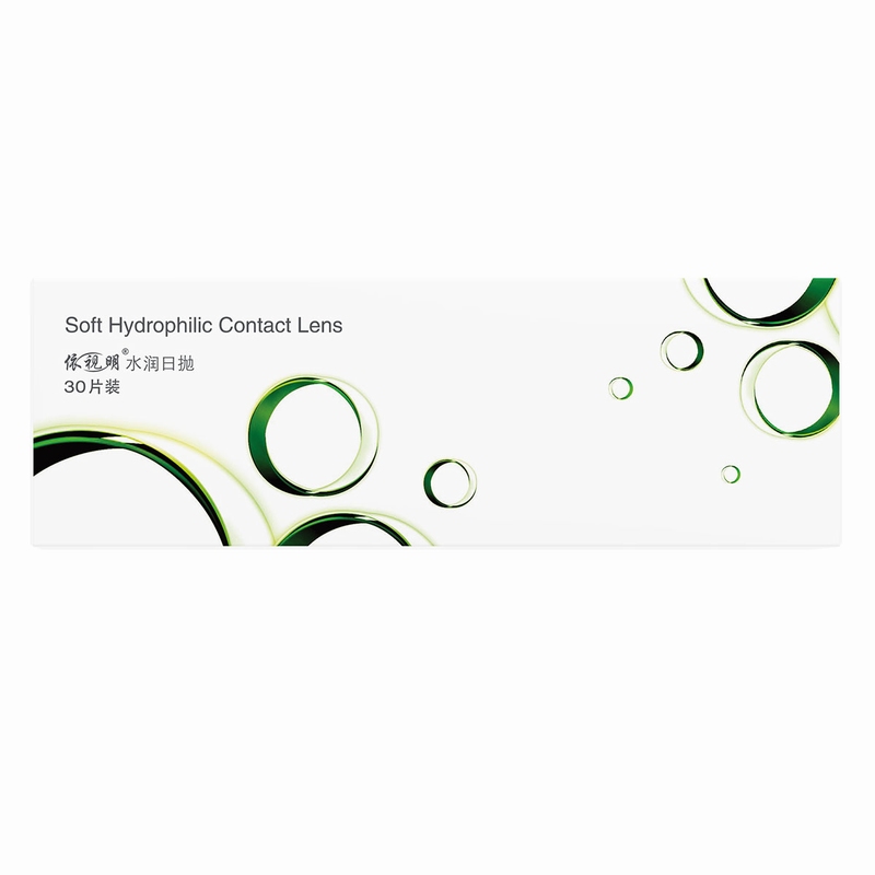 软性亲水接触镜(日抛)30片/盒高清大图