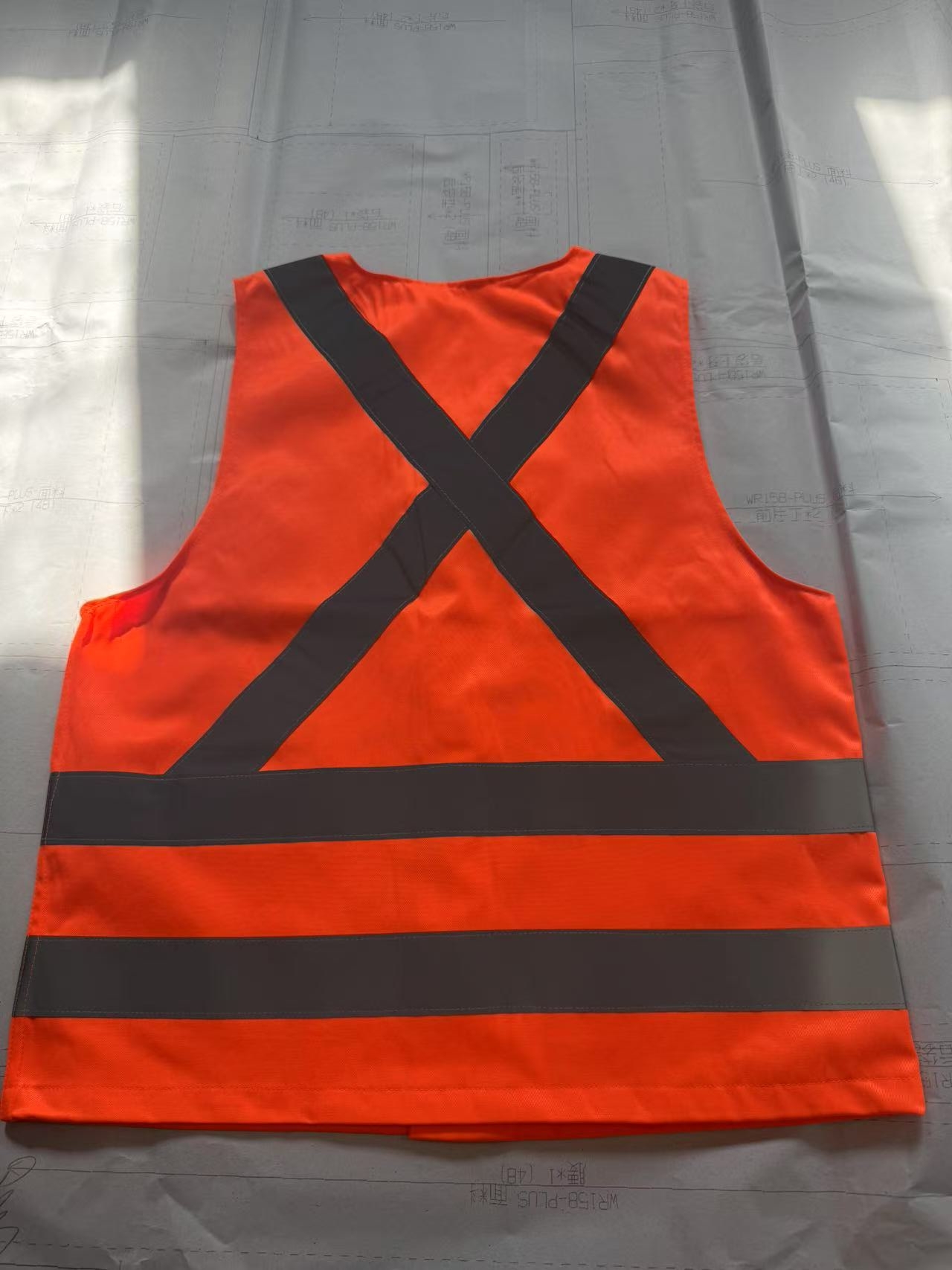 路安保马甲高可视性警示款可定制件高清大图