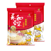 永和豆浆300g*2袋原味速溶豆浆粉营养冲饮早餐非转基因大豆微甜粉