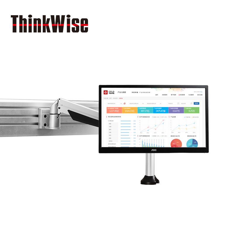慧想(Thinkwise) 显示器支架 万向旋转可升降 BS102