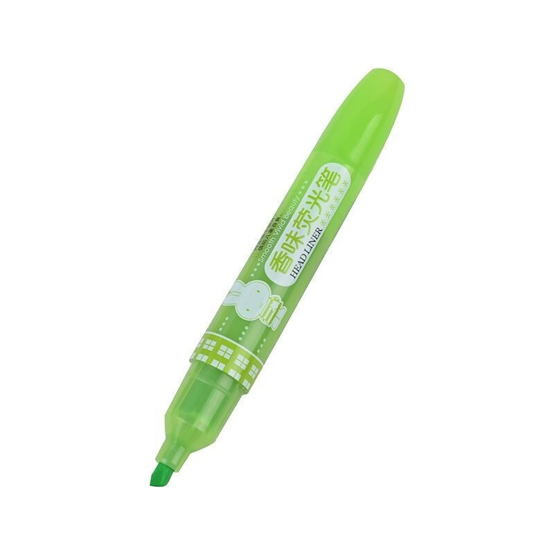 晨光fhm21003绿色荧光笔1盒6支