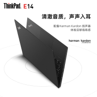 【可装Win7】联想ThinkPad E14 16CD 14英寸轻薄便携商务笔记本电脑 十代i5-10210U 定制16G内存 256G固态+1TB机械 FHD屏1920*1080