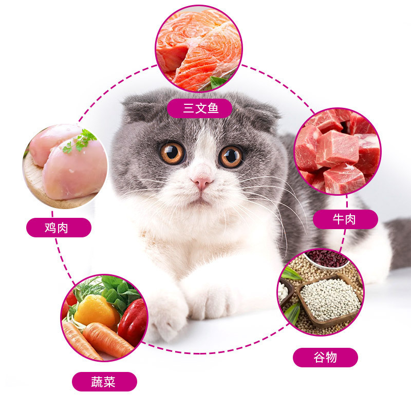 麦富迪猫主粮佰萃幼猫粮10kg英短蓝猫猫粮20斤