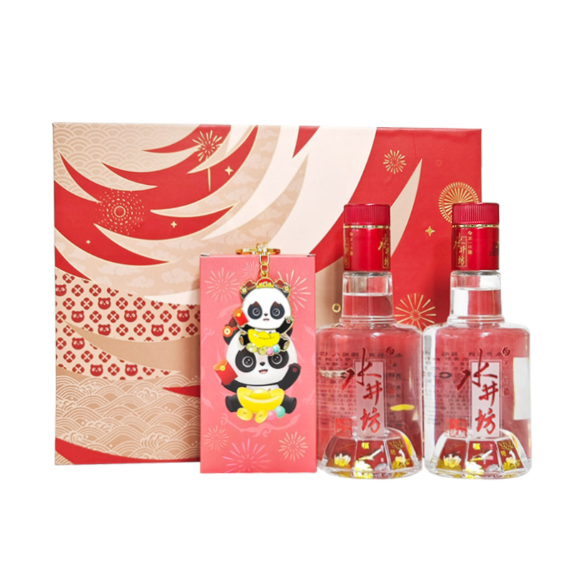 水井坊 臻酿八号 礼盒装 250ml*2瓶 52度 浓香型白酒 自饮佳品高清大图