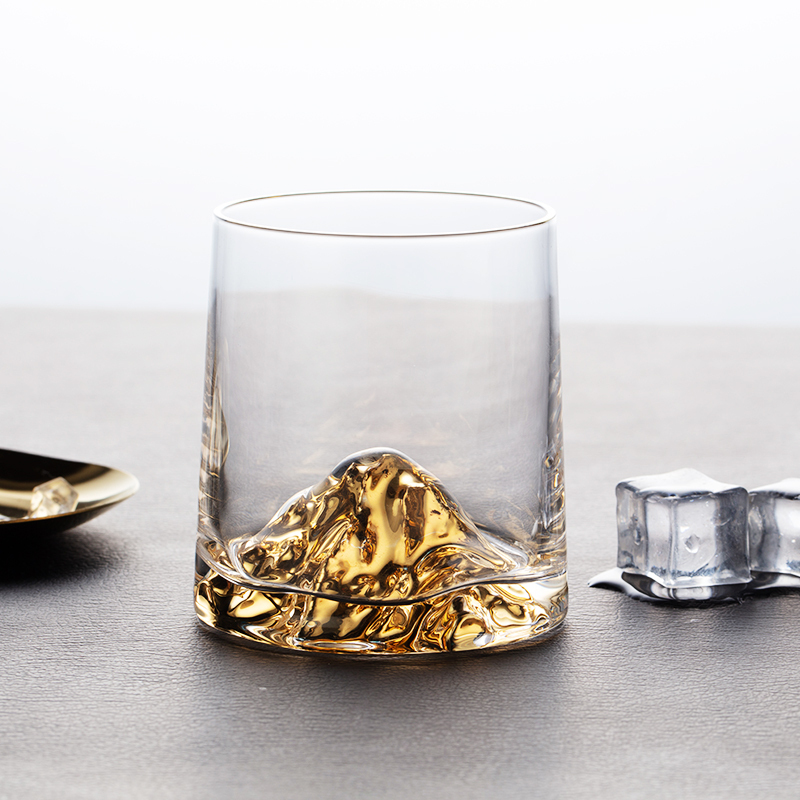 个杯堂 金山-炫彩威尔对杯 24K水晶玻璃杯水杯 2杯/套