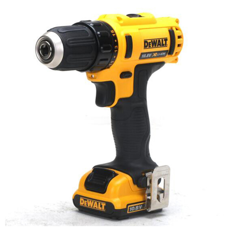 工具库 得伟DeWALT 10.8V锂电充电式电钻起子 2x2.0Ah电池套装 DCD710